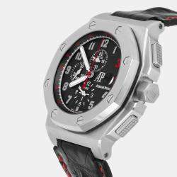 Pre Owned Audemars Piguet Royal Oak Offshore 26133ST.OO.A101CR.01 Automatic Black Stainless Steel Men's Wristwatch 48 mm