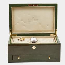 Pre Owned Audemars Piguet Silver Dial 18K White Gold Crocodile Leather Jules Audemars Tourbillon Chronograph 25909BA.00.D002CR.03 Men's Wristwatch 43 mm