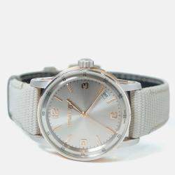 Pre Owned Audemars Piguet Code 11.59 15210CR Automatic Grey 18K Rose Gold White Gold Men’s Wristwatch 41 mm