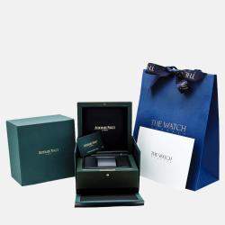 Pre Owned Audemars Piguet Code 11.59 15210CR Automatic Grey 18K Rose Gold White Gold Men’s Wristwatch 41 mm