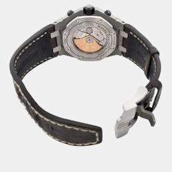 Pre Owned Audemars Piguet Royal Oak Offshore 26470ST Automatic Stainless Steel Men’s Wristwatch 42 mm