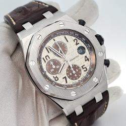 Pre Owned Audemars Piguet Royal Oak Offshore 26470ST Automatic Stainless Steel Men’s Wristwatch 42 mm