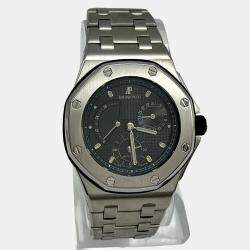 Pre Owned Audemars Piguet Royal Oak Offshore 25970ST Automatic Blue Stainless Steel Men's Wristwatch 38 mm