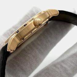 Pre Owned Audemars Piguet Millenary 15320OR.OO.D002CR.01 Automatic Silver 18K Rose Gold Men's Wristwatch 45 mm