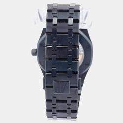 Pre Owned Audemars Piguet Royal Oak 15305ST Automatic Skeleton Stainless Steel Men’s Wristwatch 39 mm