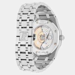 Pre Owned Audemars Piguet Royal Oak Sogo Seibu Anniversary Limited Edition 15300ST Automatic Black Stainless Steel  Men's Wristwatch 39 mm