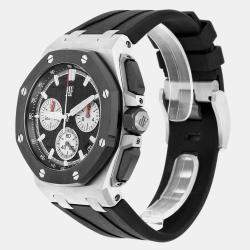 Pre Owned Audemars Piguet Royal Oak Offshore 26405CE.OO.A002CA.01.A Automatic Black ceramic Men's Wristwatch 44 mm