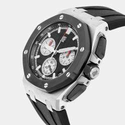 Pre Owned Audemars Piguet Royal Oak Offshore 26405CE.OO.A002CA.01.A Automatic Black ceramic Men's Wristwatch 44 mm