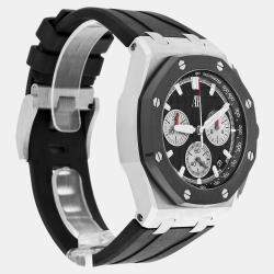Pre Owned Audemars Piguet Royal Oak Offshore 26405CE.OO.A002CA.01.A Automatic Black ceramic Men's Wristwatch 44 mm