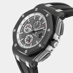 Pre Owned Audemars Piguet Royal Oak Offshore 26405CE.OO.A002CA.01.A Automatic Black ceramic Men's Wristwatch 44 mm