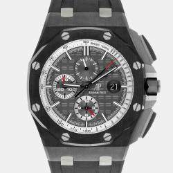 Pre Owned Audemars Piguet Royal Oak Offshore 26405CE.OO.A002CA.01.A Automatic Black ceramic Men's Wristwatch 44 mm