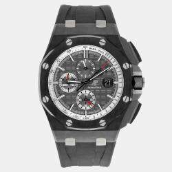 Pre Owned Audemars Piguet Royal Oak Offshore 26405CE.OO.A002CA.01.A Automatic Black ceramic Men's Wristwatch 44 mm
