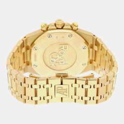 Pre Owned Audemars Piguet Royal Oak 26320BA.OO.1220BA.02 Automatic Blue 18k yellow gold Men's Wristwatch 41 mm