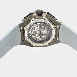 Pre Owned Audemars Piguet Royal Oak 26587TI.OO.D010CA.01 Automatic Skeleton Titanium Men's Wristwatch 44 mm