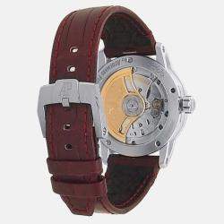 Pre Owned Audemars Piguet Code 11.59 15210BC.OO.A068CR.01 Automatic Burgundy Dial 18k White Gold Men's Wristwatch 41mm