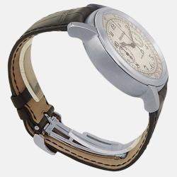 Pre Owned Audemars Piguet Jules 26100BC.OO.D002CR.01 Automatic White Dial 18k White Gold Men's Wristwatch 41mm