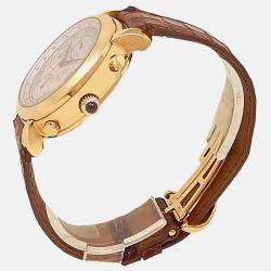 Pre Owned Audemars Piguet Millenary 25822OR.OO.3002.01 Automatic Silver Dial 18k Rose Gold Men's Wristwatch 37 mm