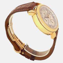 Pre Owned Audemars Piguet Millenary 25822OR.OO.3002.01 Automatic Silver Dial 18k Rose Gold Men's Wristwatch 37 mm