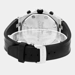Pre Owned Audemars Piguet Royal Oak Offshore 25940SK.OO.D002CA.01 Automatic Chronograph Black Dial Stainless Steel Men's Wristwatch 42 mm
