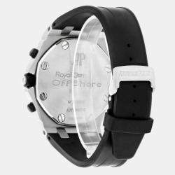 Pre Owned Audemars Piguet Royal Oak Offshore 25940SK.OO.D002CA.01 Automatic Chronograph Black Dial Stainless Steel Men's Wristwatch 42 mm