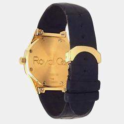 Pre Owned Audemars Piguet Royal Oak Automatic White Dial 18k Yellow Gold Men's Wristwatch 36 mm