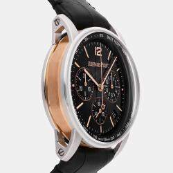 مملوكة مسبقًا ساعة يد رجالية أوديمار بيغيه كود 11.59 فلايباك كرونوجراف 26393CR.OO.A002CR.01 مستعملة