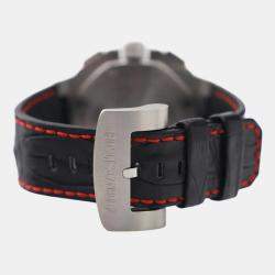 Pre Owned Audemars Piguet Royal Oak Offshore Chronograph Shaquille O'Neal 26133ST Black Dial Stainless Steel Men's Wristwatch 48 mm