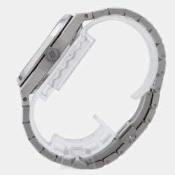 Pre Owned ساعة يد رجالية أوديمار بيغيه رويال أوك 15450ST.OO.1256ST.01 أوتوماتيكية فضية ستانلس ستيل 37 مم