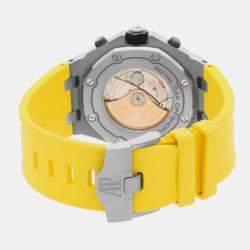 مملوكة مسبقًا ساعة يد رجالية أوديمارز بيغيه رويال أوك أوفشور دايفر كرونوغراف 26703ST.OO.A051CA.01 مستخدمة