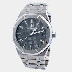 Pre Owned Audemars Piguet Royal Oak 15500ST.OO.1220ST.02 Grey Stainless Steel Automatic Men's Wristwatch 41mm