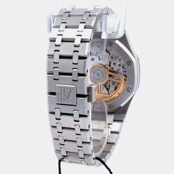 Pre Owned Audemars Piguet Royal Oak 15500ST.OO.1220ST.02 Grey Stainless Steel Automatic Men's Wristwatch 41mm