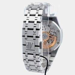 Pre Owned Audemars Piguet Royal Oak 15500ST.OO.1220ST.03 Black Stainless Steel Automatic Men's Wristwatch 41mm