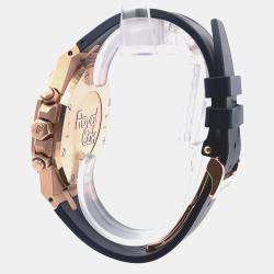 Pre Owned Audemars Piguet Royal Oak 26331OR.OO.D821CR.01 Brown 18K Rose Gold Automatic Men's Wristwatch 41mm