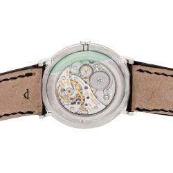 Pre Owned Audemars Piguet Grey Platinum Jules Audemars 14667PT.OO.A001CR.01 Men's Wristwatch 32 MM