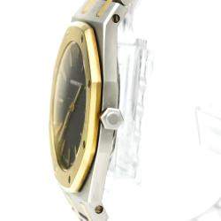Audemars Piguet Gray Yellow Gold, and Stainless Steel Royal Oak Quartz Men's Wristwatch 33 mm