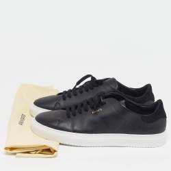 Pre Owned حذاء رياضي أكسيل أريجاتو جلد وسويدي أسود كلين 90 بعنق منخفض مقاس 42