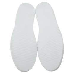 Pre Owned Axel Arigato Black Leather And Suede Lace Up Sneakers Size 46