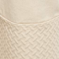 Pre Owned Axel Arigato Beige Textured Denim Jeans S/Waist 31"