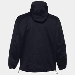 Axel Arigato Black Cotton Metric Anorak Hoodie M