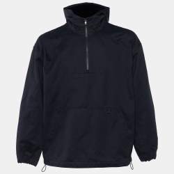 Axel Arigato Black Cotton Metric Anorak Hoodie M