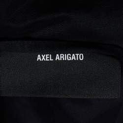 Axel Arigato Black Cotton Metric Anorak Hoodie M