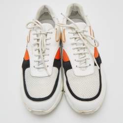 Axel Arigato Tricolor Mesh and Leather Low Top Sneakers Size 45