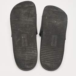 Axel Arigato Black Rubber Pool Slides Size 44