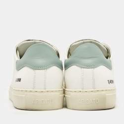 Axel Arigato White Leather and Suede Clean 90 Sneakers Size 40