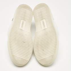 Axel Arigato White Leather and Suede Clean 90 Sneakers Size 40