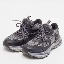 Axel Arigato Grey/Blue Mesh and Leather Marathon R Trail Sneakers Size 39