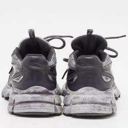 Axel Arigato Grey/Blue Mesh and Leather Marathon R Trail Sneakers Size 39