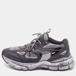Axel Arigato Grey/Blue Mesh and Leather Marathon R Trail Sneakers Size 39