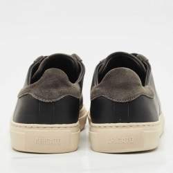 Axel Arigato Black Leather and Suede Clean 90 Low Top Sneakers Size 42