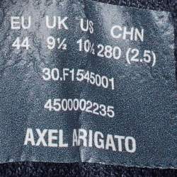 Pre Owned Axel Arigato Blue Fabric and Suede Genesis Vintage Runner Sneakers Size 44